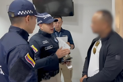 Dayiberto Torres Rosario fue capturado en el aeropuerto internacional El Dorado.