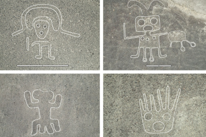 Más de 300 nuevas figuras halladas en Nazca.