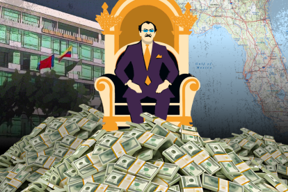 Ilustración referencial sobre Carlos Pólit y las dos fortunas que amasó en diez años.