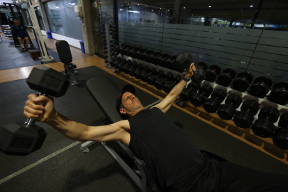 El entrenamiento de Patricio para los retos no es una casualidad, aunque no es deportista de alto rendimiento entrena como tal.