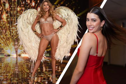 Luciana Guschmer, invitada al Victoria"s Secret Fashion Show 2024.