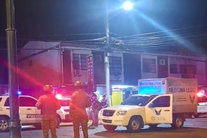 El triple crimen se registró la noche del viernes 27 de septiembre en la Av. 5 de junio, del cantón Portoviejo