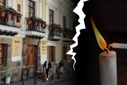Cortes de luz en Quito afectan a la economía de los capitalinos.