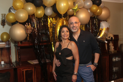 Agatha Llorente y Diego Cornejo.