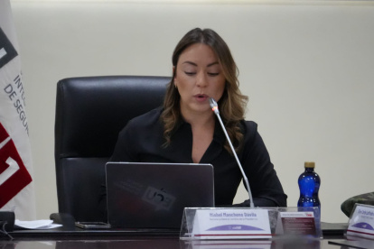 La exsecretaria Mishel Mancheno será precandidata a asambleísta por Chimborazo.