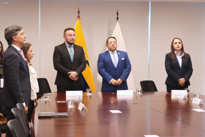 El pasdo 11 de septiembre fueron posesionados de los delegados de la Comisión Calificadora junto con el Contralor.