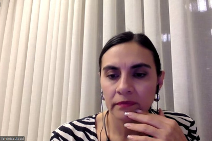 Verónica Abad advierte que el gobierno de Noboa buscar sacarlo de la Vicepresidencia.