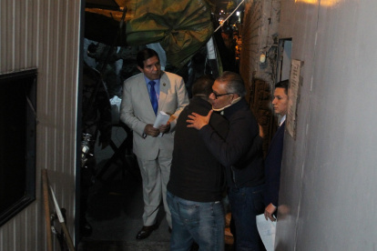 El exvicepresidente de la República, Jorge Glas, cuando fue liberado de prisión en el 2022 tras una resolución emitida por el juez Emerson Curipallo.