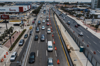 En el puente funcionará un carril contraflujo en sentido sur-norte.