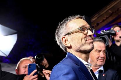 El ultraderechista Herbert Kickl, líder del partido liberal de Austria FPÖ