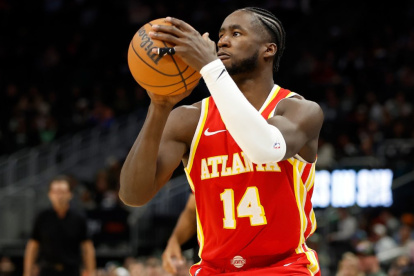 Griffin pasó dos temporadas en los Hawks hasta que decidió retirarse.