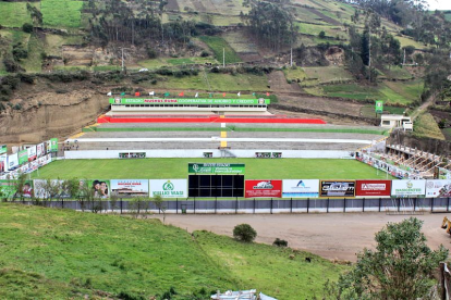El estadio de la Cooperativa Mushuc Runa está ubicado en el sector de Echaleche