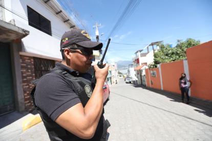 Valle. El mapa trazado por Claudio Chuquimarca, con apoyo de los vecinos, les permite tener ubicadas todas las casas e incluso planteles.