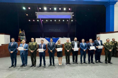 Ceremonia. Este 02 de octubre se celebró la ceremonia de posesión de los miembros del Consejo Transitorio de la Universidad de Seguridad de la Policía Nacional