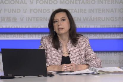 Julie Kozack, la vocera del FMI, dio detalles del interés de Ecuador de acceder a un nuevo crédito.