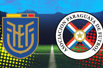 Ecuador frente a Paraguay en el estadio Rodrigo Paz.