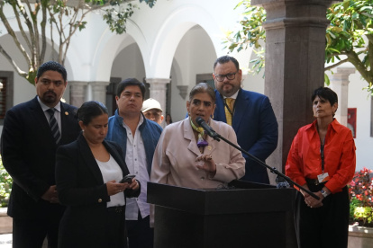 La ministra Mónica Palencia habló este 3 de octubre sobre el juicio político en su contra.