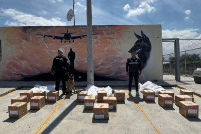 En Ecuador la droga decomisada estaría valorada en $ 35.920.