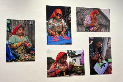 La expresión artística más distintiva y colorida de Panamá son las "molas".