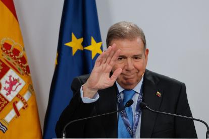 El líder opositor venezolano Edmundo González interviene este viernes en el foro español de debate político La Toja - Vínculo Atlántico.