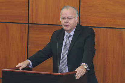 El abogado y catedrático Jorge Zavala Egas.