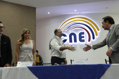 El binomio del Partido Social Cristiano fue uno de los últimos en inscribirse.