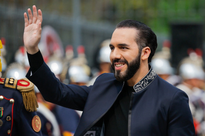 El presidente de El Salvador, Nayib Bukele.