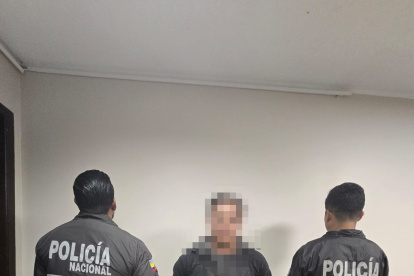 El presunto femicida fue puesto a ordenes de las autoridades competentes.