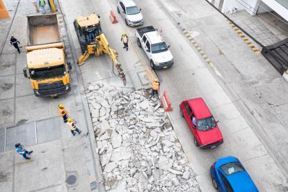 El Cabildo cambió la carpeta asfáltica de estas dos vías.