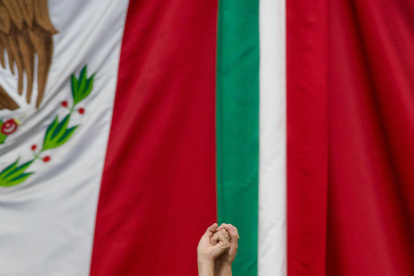 Claudia Sheinbaum, presidenta de México, y Clara Brugada, alcaldesa de Ciudad de México.