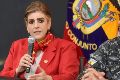 Mónica Palencia, ministra del Interior, se defendió en medio del trámite de juicio político en su contra, emprendido por dos asambleístas de la RC.