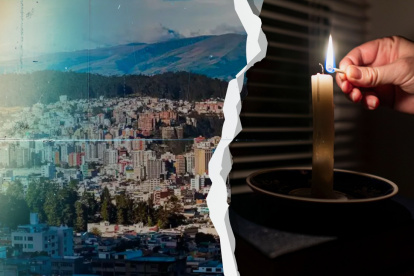 Los apagones en Quito se extienden dejando estragos en la economía de la capital.