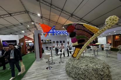 La feria Expoflor 2024 se inauguró este 8 de octubre de 2024, en Quito.