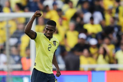 Félix Torres es el goleador de la selección de Ecuador en las eliminatorias.