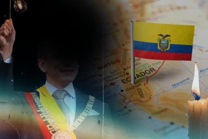 Ilustración para graficar este artículo relacionado con la crisis energética que trata de sortear el presidente Daniel Noboa.