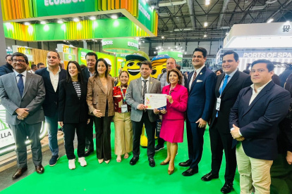 En la premiación estuvieron presentes el ministro de Agricultura, Danilo Palacios, y la embajadora de Ecuador en España, Wilma Andrade.