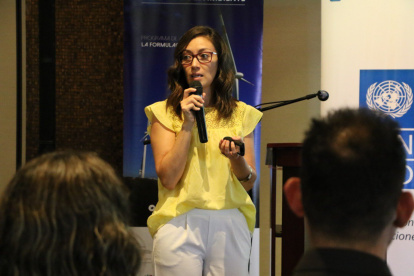 María Inés Rivadeneira es especialista en Cambio Climático para el Programa de las Naciones Unidas para el Desarrollo y gerente de políticas de WWF Latinoamerica.