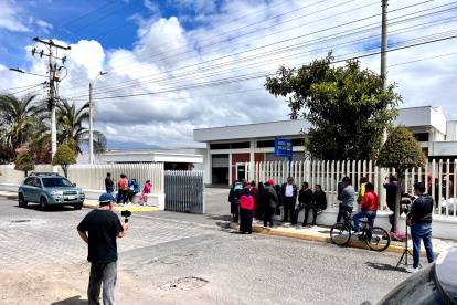 Baltazar Ushca estuvo hospitalizado en Solca de Chimborazo.
