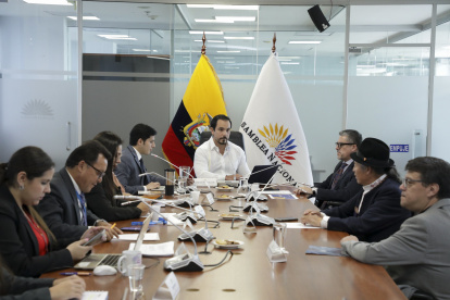 Jonathan Parra preside la mesa de Relaciones Internacionales