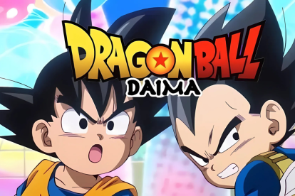 Goku y Vegeta en Dragon Ball Daima: la nueva aventura de los guerreros Z.