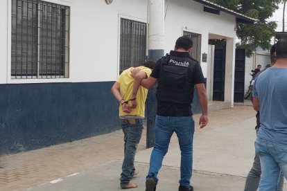 Captura. El menor de edad fue puesto a órdenes de la justicia.