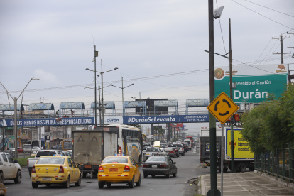 Imagen referencial del ingreso al cantón Durán, en la provincia del Guayas.