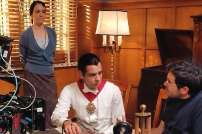 Jorge con Eugenio Derbez