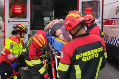 El accidente vial dejó lamentablemente 2 personas fallecidas y 6 personas heridas