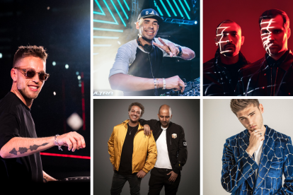 Artistas participantes del Road to ultra en Quito.