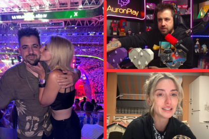 Auronplay y Gemita hablan sobre la ruptura de su noviazgo.