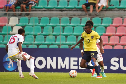 Justin Lerma es la principal figura de la selección de Ecuador sub-15.