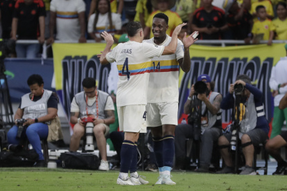 John Durán marcó un tanto en el triunfo de Colombia ante Chile.