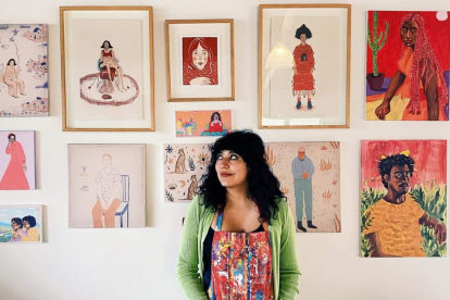 Exposición Ancestras, de Polett Zapata, en el Museo Nahím Isaías (Guayaquil)