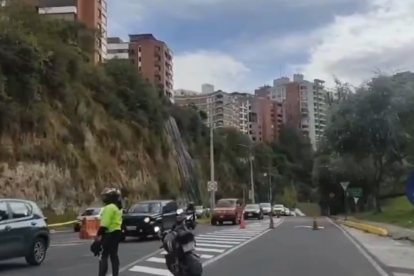 El contraflujo del túnel Guayasamín funciona en dos horarios, de lunes a viernes.